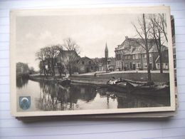 Nederland Holland Pays Bas Dokkum Met Grootdiep En Omgeving - Dokkum