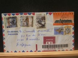 88/153  LETTRE  CANADA  1989 - Raccomandate