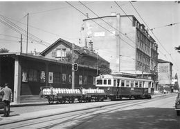 BVA - Chauderon  - Lausanne - Echallens - Bercher - LEB - L.E.B.  - Ligne De Chemin De Fer Train - Bercher