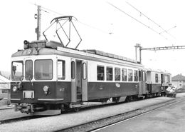 BVA - Cheseaux - Lausanne - Echallens - Bercher - LEB - L.E.B. Ligne De Chemin De Fer Train - Bercher