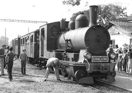 BVA - Train Fêtes Du Centenaire Cheseaux  - Lausanne - Echallens - Bercher - LEB - L.E.B. Ligne De Chemin De Fer Train - Bercher