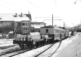 BVA - Echallens Marchandises Boilles à Lait - Lausanne - Echallens - Bercher - LEB - L.E.B. Ligne De Chemin De Fer Train - Bercher