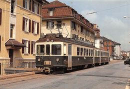 Chauderon - Lausanne - Echallens - Bercher - LEB - L.E.B. Ligne De Chemin De Fer Train - Bercher