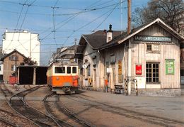 Gare De Chauderon - Lausanne - Echallens - Bercher - LEB - L.E.B. Ligne De Chemin De Fer Train - BDe 4/4 21 - Bercher