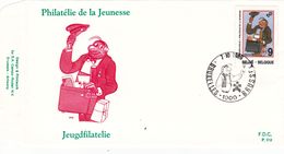 B01-154 2339  BD P910 FDC   Rare Nero Néron Sleen Marc 7-10-1989 Bruxelles 1000 Brussel €9 - 1981-1990