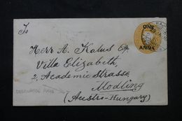 INDE - Entier Postal Type Victoria Pour L 'Autriche - Hongrie En 1908, Compléments Au Verso Disparus  - L 62962 - 1902-11  Edward VII