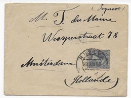 1899 - ESPAGNE - TARIF IMPRIME => HOLLANDE - LETTRE De HUELVA => AMSTERDAM - Covers & Documents