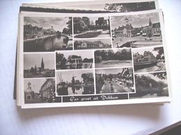 Delcampe - Nederland Holland Pays Bas Dokkum Met Fraaie Stadsbeelden - Dokkum