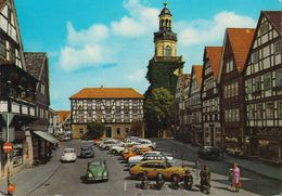 D-31737 Rinteln - Marktplatz - Cars - VW Käfer - BMW 02 - Ford Taunus - VW Variant - Rinteln