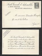 1912 BELGIQUE - PRÉOBLITÉRÉ 1C A GAND - INVITATION PUBLICITÉ  - SOCIÉTÉ GÉNÉRALE D'AUTOMOBILES - Roller Precancels 1910-19