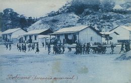 BOBONARO - Timor Português - Trecho Da Povoação De Bobonaro-(Povoação Comercial)( Ed. Da Missão Nº 051292) Carte Postale - Timor Orientale