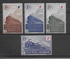 France Colis Postaux N°200/203 - Neuf * Avec Charnière - TB - Mint/Hinged