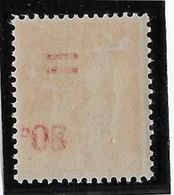 France N°359 - Variété Surcharge Recto-verso - Neuf * Avec Charnière - TB - Unused Stamps