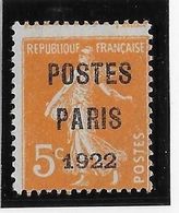 France Préoblitéré N°30 - Neuf Sans Gomme - TB - 1893-1947