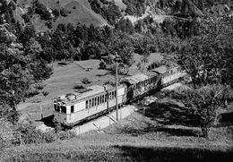 BVA -  En Dessous De Inden - Loèche–Loèche-les-Bains LBB - L.B.B Ligne De Chemin De Fer Train - Leukerbad - - Inden