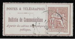 France Timbre Téléphone N°26 - Oblitéré - TB - Telegraphie Und Telefon