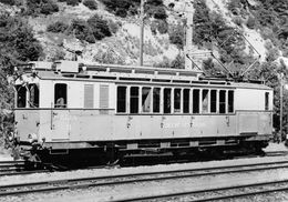 BVA - Loèche CFF ABFeh 4/4 11- Loèche–Loèche-les-Bains LBB - L.B.B Ligne De Chemin De Fer Train - Leukerbad - - Loèche