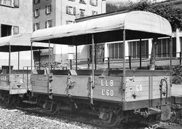 BVA -Tombereau L 60 - Loèche–Loèche-les-Bains LBB - L.B.B Ligne De Chemin De Fer Train - Leukerbad - - Loèche