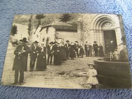 C.P.A.- Les Noces De Chez Nous En Auvergne - Sortie De L'Eglise - 1910 - SUP - (DE 15) - Noces