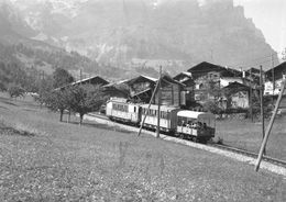 BVA -Inden - Loèche–Loèche-les-Bains LBB - L.B.B Ligne De Chemin De Fer Train - Leukerbad - - Loèche