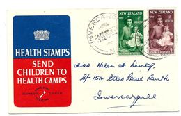 NZ186/ NEUSEELAND - Kindergesundheit, Wohlfahrtsmarken Ausgabe 1950 - Storia Postale