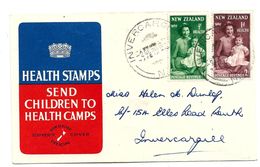 NZ186/ NEUSEELAND - Kindergesundheit, Wohlfahrtsmarken Ausgabe 1950 - Covers & Documents
