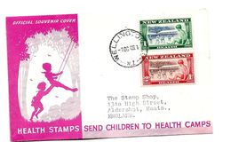 NZ188/ NEUSEELAND - Health Camp Ausgabe 1948, Kindersport - Lettres & Documents