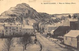 CPA  39 SAINT CLAUDE PLACE DE L ABBAYE - Saint Claude