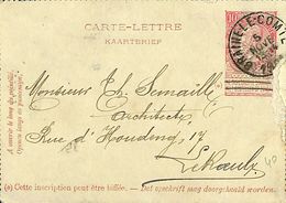 028 425 - CPA - Belgique - Carte-lettre - Cachet Braine-le-Comte - Braine-le-Comte