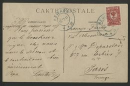 RUSSIE / RUSSIA NIESZAWA EN POLOGNE / POLAND EN 1911 SUR CARTE POUR LA FRANCE. TB - Cartas & Documentos