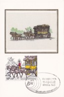 Carte Soie FDC 2077 Malle-poste Belgica 82 - 1981-1990