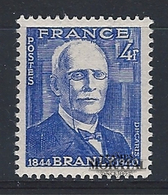 1943 France Yv# 599  **MNH  TTB Très Beau. Éduard Branly (Yvert&Tellier)  Personnalités - Unused Stamps