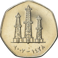 Monnaie, United Arab Emirates, 50 Fils, 2007, British Royal Mint, SPL - Emirats Arabes Unis