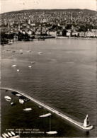 Zürich - Hafen Enge, Blick Gegen Zürichberg (6830) * 15. 5. 1953 - ZH Zurich