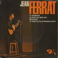 JEAN FERRAT - LA JEUNESSE - VINYL 45 TOURS - Classique