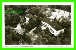 MUSKOKA, ONTARIO - AERIAL VIEW OF ASTON VILLA - REAL PHOTOGRAPH - PHOTO BY THATCHER STUDIO - - Muskoka