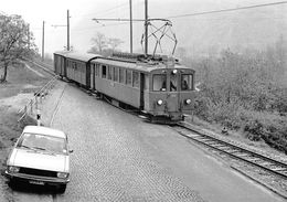 BVA - Entre Leggia Et Grono - Rhätische Bahn - RhB - R.h.B. Ligne De Chemin De Fer Train - Grono