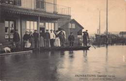 78 - YVELINES - EPONE - 10329 - Inondations Janvier 1910 Hôtel De La Gaze - Epone