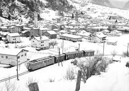 BVA -  Poschiavo En Hiver - Rhätische Bahn - RhB - R.h.B. Ligne De Chemin De Fer Train - Poschiavo