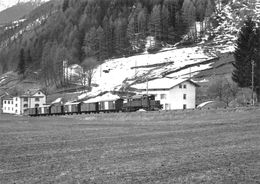 BVA -  Poschiavo Ge 4/4 182 - Rhätische Bahn - RhB - R.h.B. Ligne De Chemin De Fer Train - Poschiavo