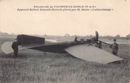 78 - YVELINES - TOUSSUS LE NOBLE - 10457 - Aérodrome Robert Esnault-Pelterie Atterrisage M.Marie - Toussus Le Noble