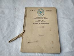 Argentina Argentine Army Classified Medical Selection Procedures 1953 Book #13 - Español