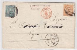 Italien Um 1880 Brief Mit MIF - Otros & Sin Clasificación