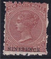 New South Wales 1885 P.11x10 SG 220e Mint Hinged - Ungebraucht