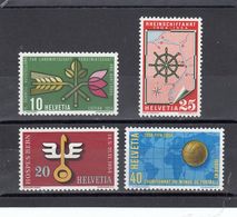 Suisse - Année 1954 - Neuf**   - N°Zumstein 316/19** - Timbres De Propagande - Unused Stamps