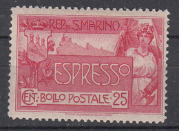 SAN MARINO - Michel - 1907 - Nr 49 - MH* - Francobolli Per Espresso