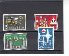 Suisse - Année 1956 - Neuf** - N°Zumstein 324/27** - Timbres De Propagande - Unused Stamps