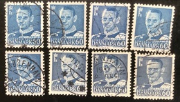 Danmark - D1/12 - 1953 - (°)used - Koning Frederik IX - Verzamelingen