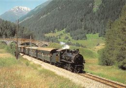 BVA - Entre Carolina Et Zernez G 4/5 108 - Rhätische Bahn - RhB - R.h.B. Ligne De Chemin De Fer Train - Zernez