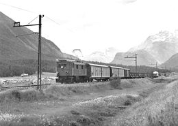 BVA - Pont Sur La Bobbahn Samedan. Cresta-Run Celerina - Rhätische Bahn - RhB - R.h.B. Ligne De Chemin De Fer Train - Celerina/Schlarigna